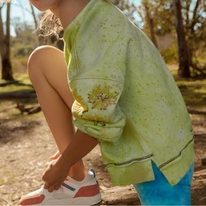 Daily Practice by Anthropologie Azalea Tie-dye crewneck sweater